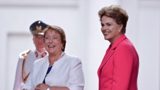 Michelle Bachelet e Dilma Roussef 