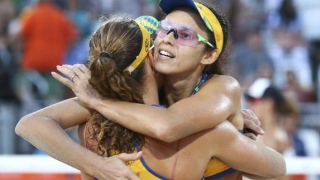 Larissa e Talita vencem EUA e estão na próxima fase do vôlei de praia