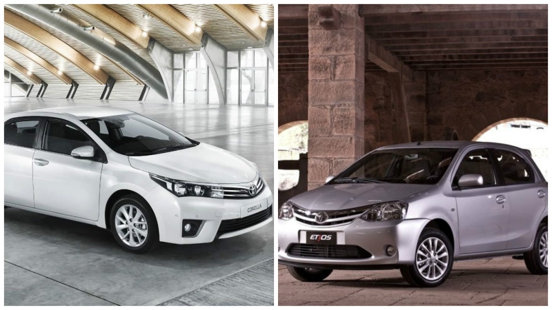 Toyota convoca recall de Etios e Corolla por falha no airbag