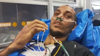 Embarcando para o Brasil, jogador da Chapecoense grava vídeo em agradecimento