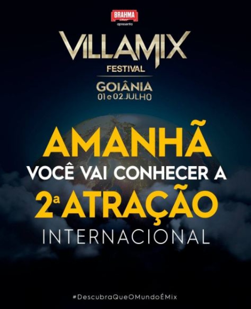 Villa Mix vai anunciar 2ª atração internacional nesta quinta; colunista antecipa nome 