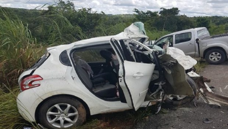 Vice-prefeito de Cocalzinho de Goiás e filho ficam feridos em acidente na BR-070 que deixou 4 mortos