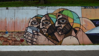 Antigos grafites da Avenida 23 de Maio 