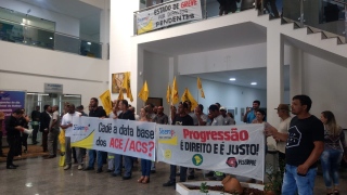 Ato reuniu servidores na Casa de Leis de Palmas 