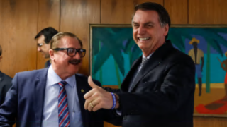 Jair Bolsonaro e Luiz Antônio Nabhan Garcia
