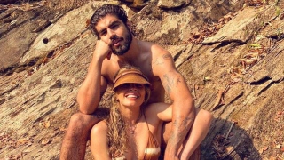 Grazi Massafera e o namorado Caio Castro na Chapada dos Guimarães - Instagram/massafera