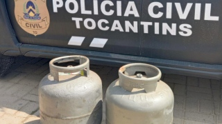 Homem é suspeito de furtar dois botijões de gás em Babaçulândia 
