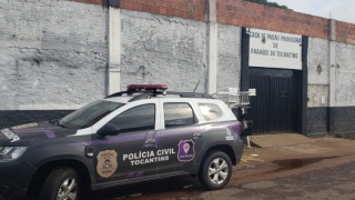 Polícia Civil na Casa de Prisão Provisória de Paraíso do Tocantins