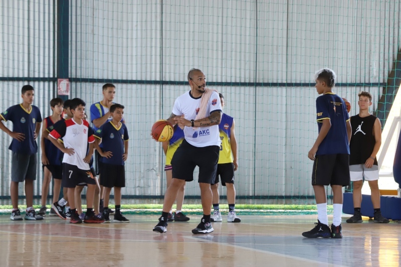 Alex Garcia ministrou “camp” em evento realizado pela Federação Tocantinense de Basketball (FTB)