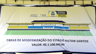 estádio banner