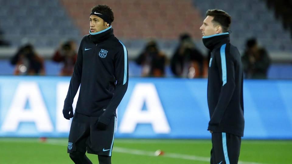 FC Barcelona ジャージ Neymar Messi バロセロナ Barcelona | Trio MSN treina junto pela 1ª vez no Japão | Tocantins