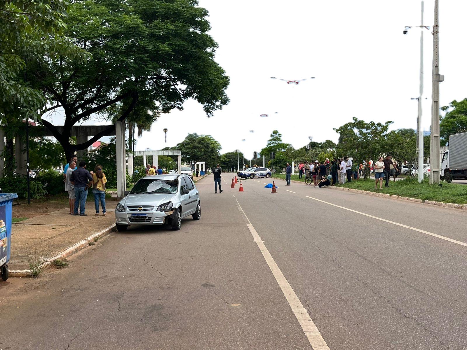 Vídeo mostra momento em que ex-secretário do governo do Tocantins morre após ser atropelado em avenida de Palmas | Tocantins