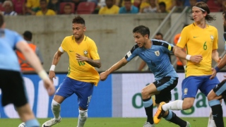 Brasil abre 2 a 0, cede empate ao Uruguai e perde Neymar para o jogo contra o Paraguai