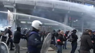 protesto bruxelas