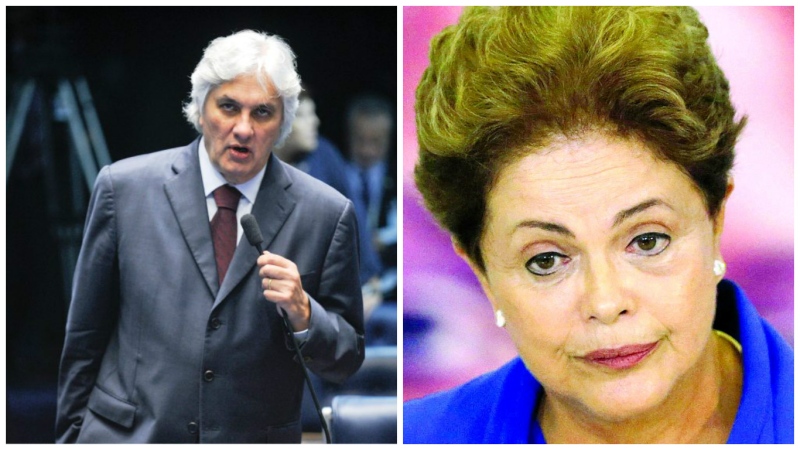 Delcídio e Dilma