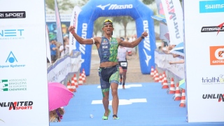 Vander de Melo Praxedesse destacou na prova de triathlon Ironman
