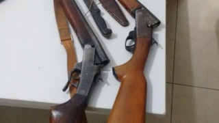 Armas foram apreendidas em Santa Fé do Araguaia