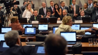 Senado durante votação de Impeachment da Dilma