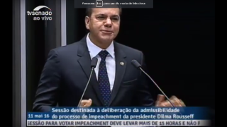 Ataídes critica Dilma e Lula durante seu discurso 