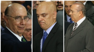 Henrique Meirelles, Alexandre de Moraes e Eliseu Padilha