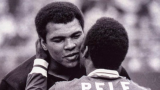 Pele e Muhammad Ali