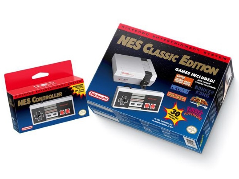 A NES Classic Edition chega às lojas dos Estados Unidos no dia 11 de novembro pelo preço sugerido de