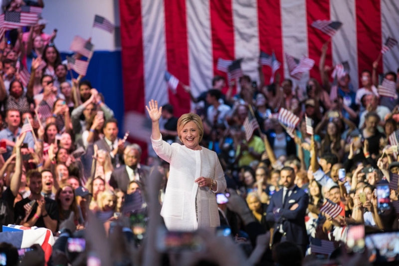 Hillary torna-se 1ª mulher candidata à presidência dos EUA por grande partido
