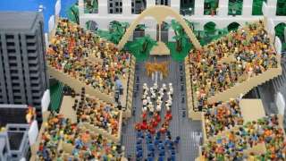 Cidade do Rio ganha maquete montada pela Lego com mais de 900 mil peças