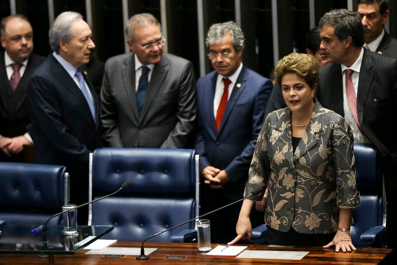 Sessão de impeachment defesa de Dilma 