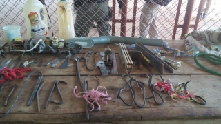  Material encontrado em unidade prisional do Tocantins