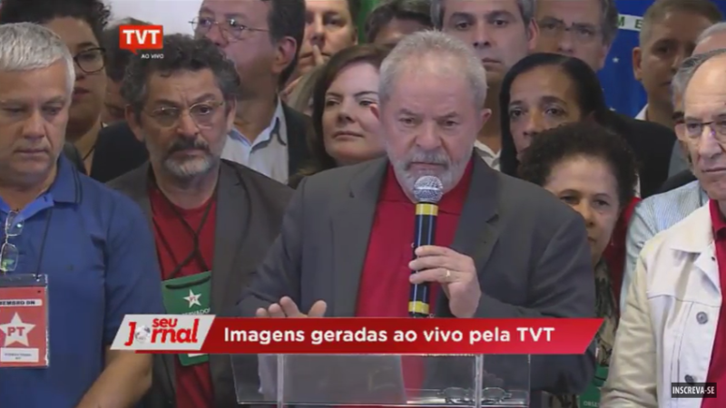 Lula faz pronunciamento sobre denúncias na Lava-Jato; assista