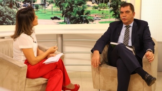 Amastha foi o primeiro entrevistado pela TV Anhanguera 