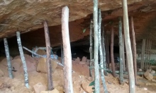 Desabamento de uma gruta em Santa Maria do Tocantins,
