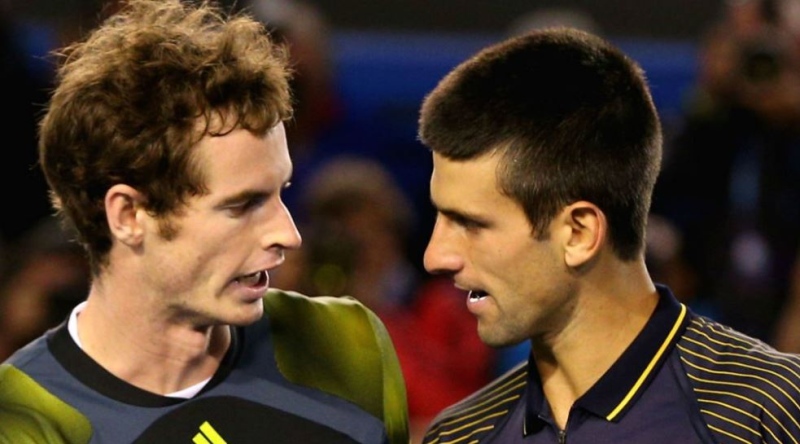 Andy Murray e Novak Djokovic