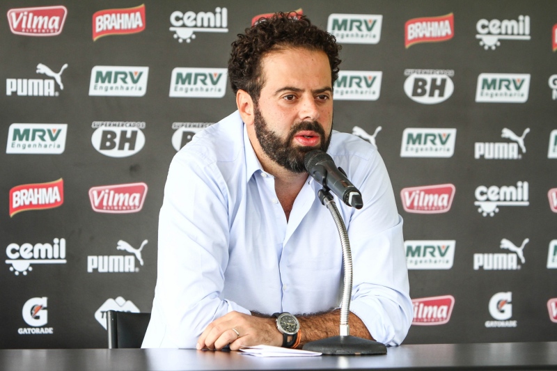 Presidente do Atlético-MG confirma que time não vai viajar e perderá da Chapecoense por W.O. 