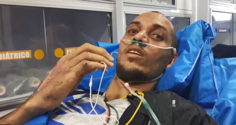 Embarcando para o Brasil, jogador da Chapecoense grava vídeo em agradecimento
