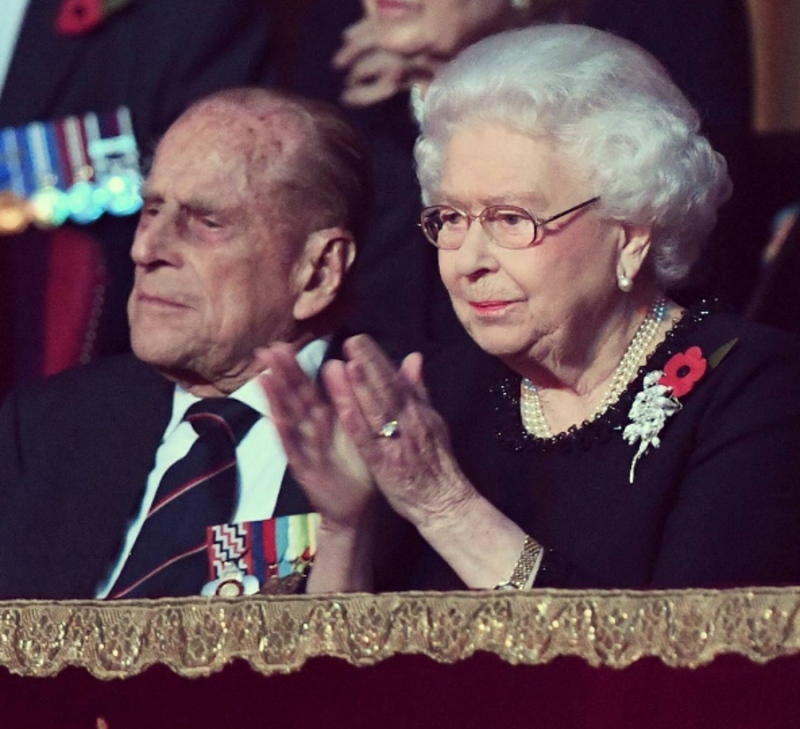 Rainha Elizabeth II e o duque de Edimburgo