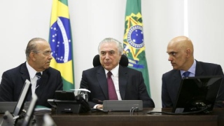  Eliseu Padilha, Michel Temer e Alexandre de Moraes