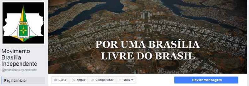 Brasilienses iniciam campanha de separação do Distrito Federal do resto do Brasil