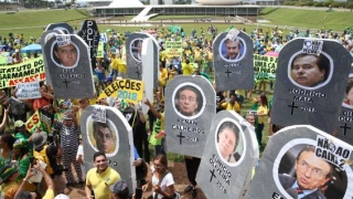 manifestação brasília