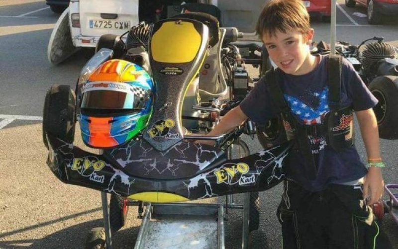 Piloto de kart de 11 anos de idade morre em pista de Alonso