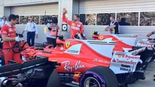Ferrari faz dobradinha na largada para o GP da Rússia