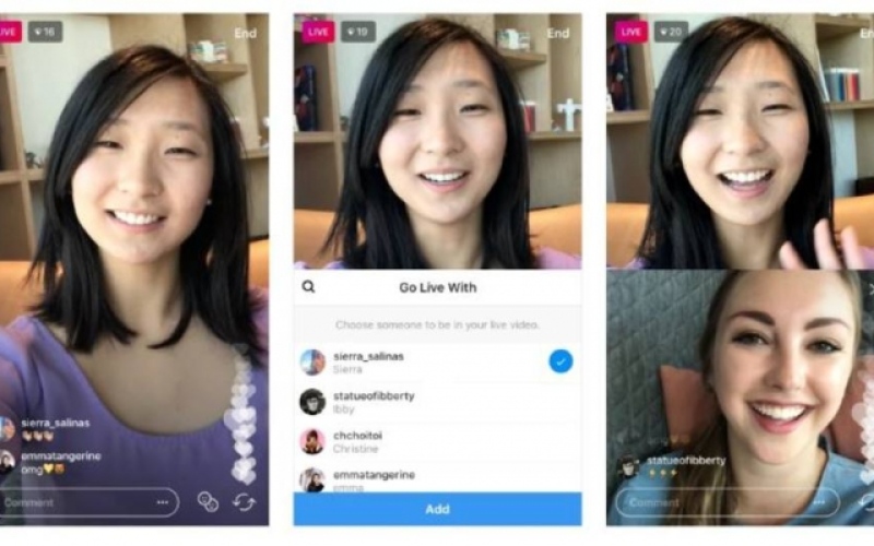 Novidade na rede: você vai poder fazer vídeo ao vivo no Instagram com mais de uma pessoa