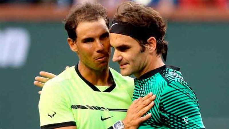 Rafael Nadal e Roger Federer