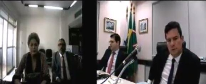 Dilma Rousseff e Sérgio Moro