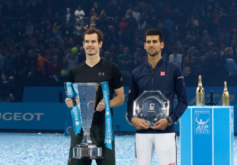 Andy Murray e Novak Djokovic