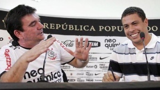 Andrés Sanchez e Ronaldo