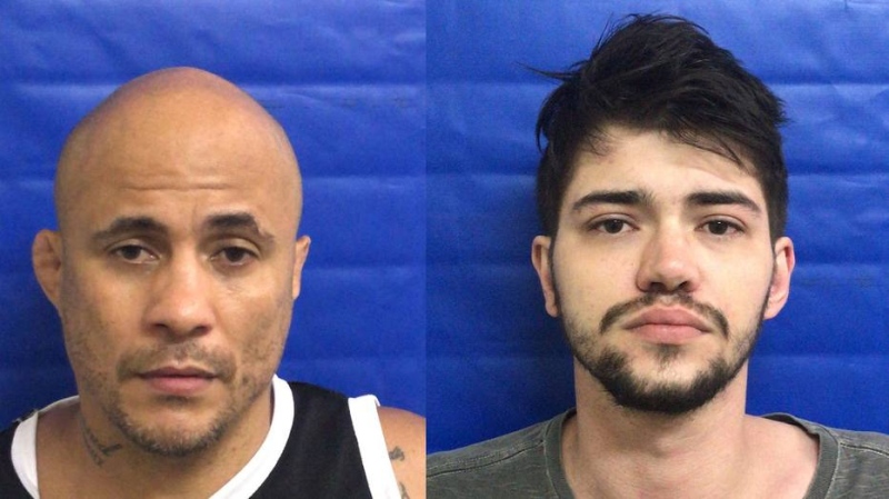 O lutador Cláudio José Santos e o estudante de medicina Rodrigo Gomes Rodrigues são suspeitos do cri