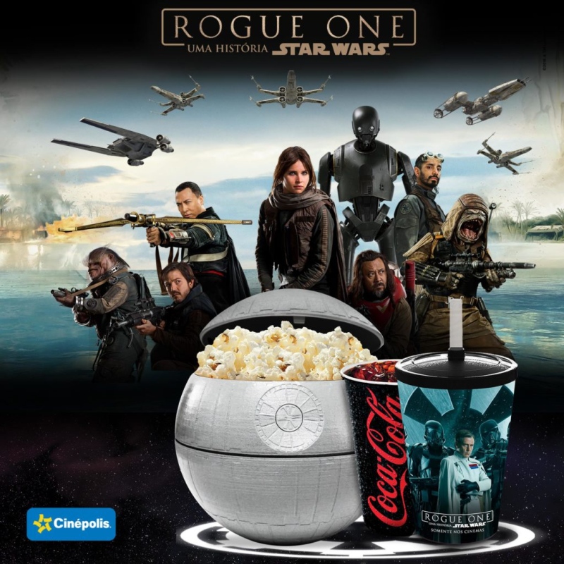 Cinema em Goiânia terá balde de BB-8 para divulgar 'Star Wars: Os Últimos Jedi'