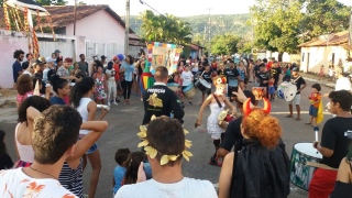 Blocos nas ruas de Taquaruçu